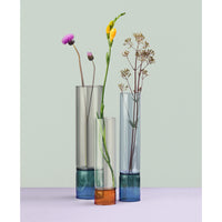 Vase Vert/Fumée | 37 cm
